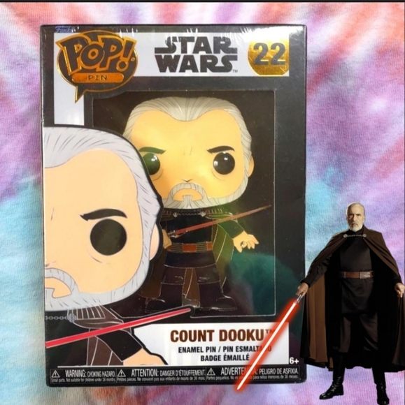 Star Wars Dooku Enamel Pin - Picture 5 of 11